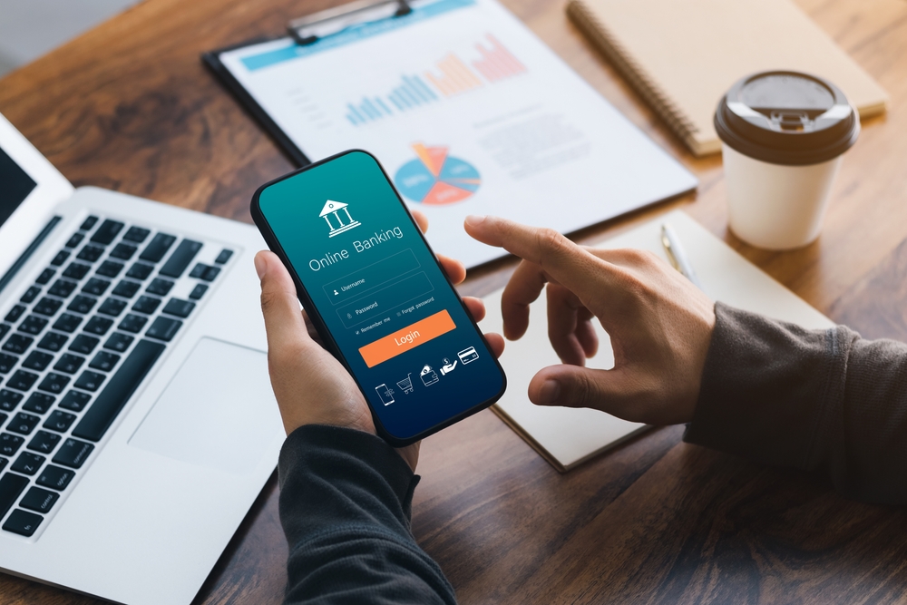 online banking am smartphone